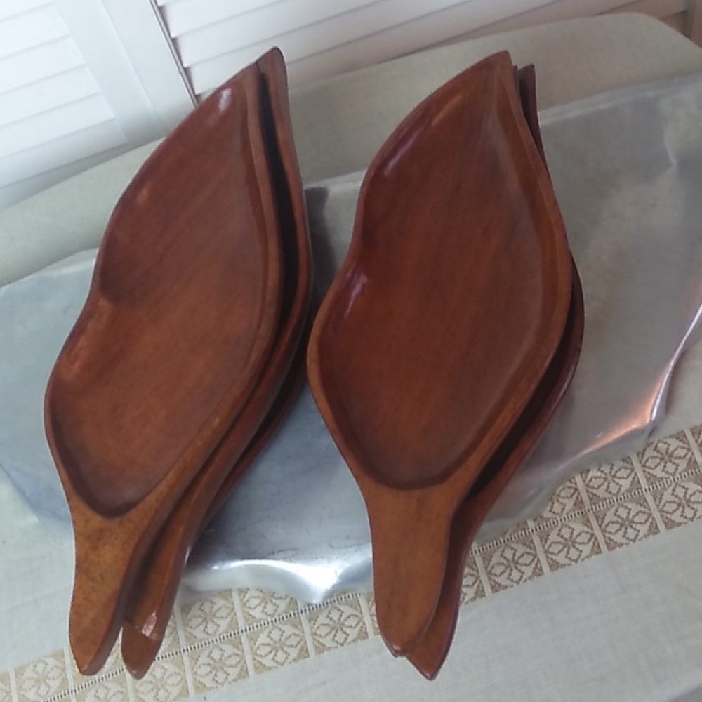 Wooden salad Container - Vintage